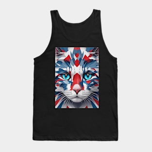 Patriotic Purrfection Tank Top